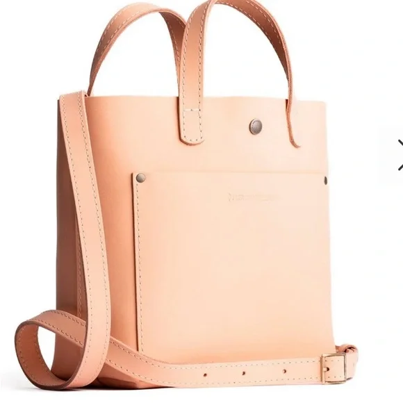 Portland Leather Mamey Mini Crossbody Tote - Picture 4 of 11